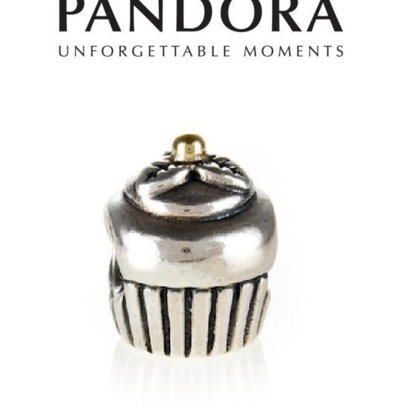 charm pandora cupcake charm pandora cupcake